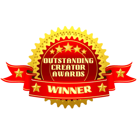 Award Winning Seal Outstanding Creator Awards